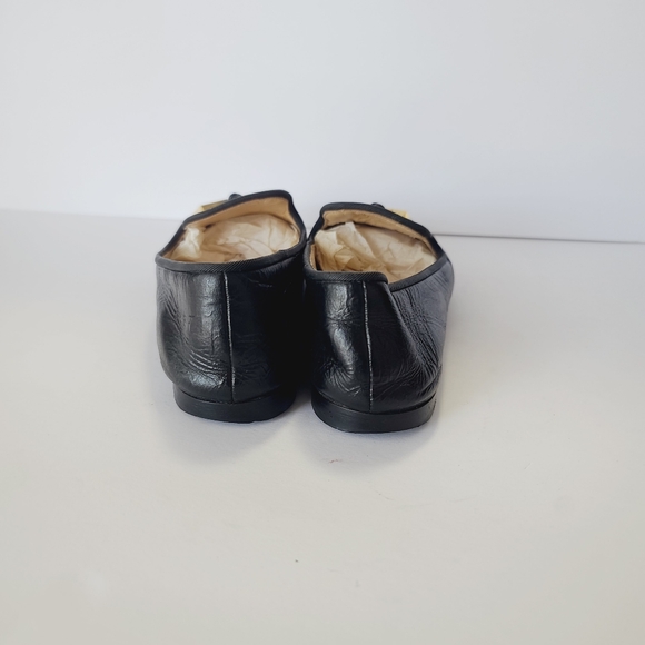 Giuseppe Zanotti Black Loafers with Gold Studs Size 35.5 - Picture 4 of 9